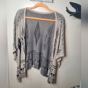 Cardigan w/ pattern